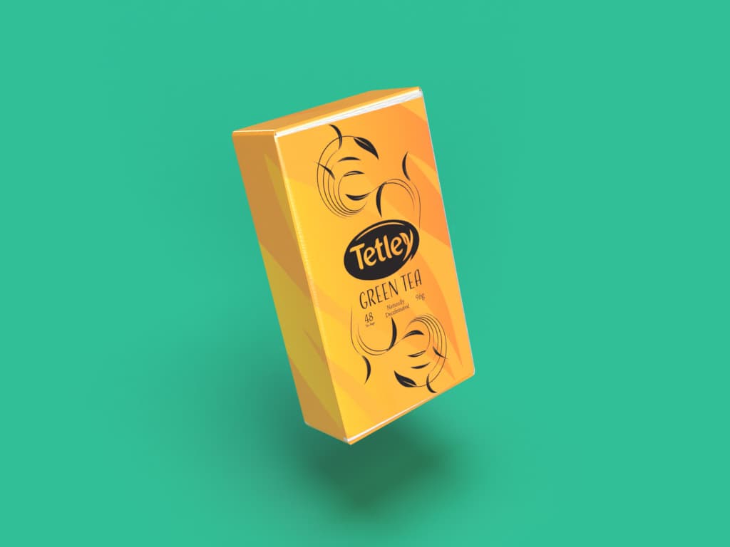 Tetley Packaging Redesign