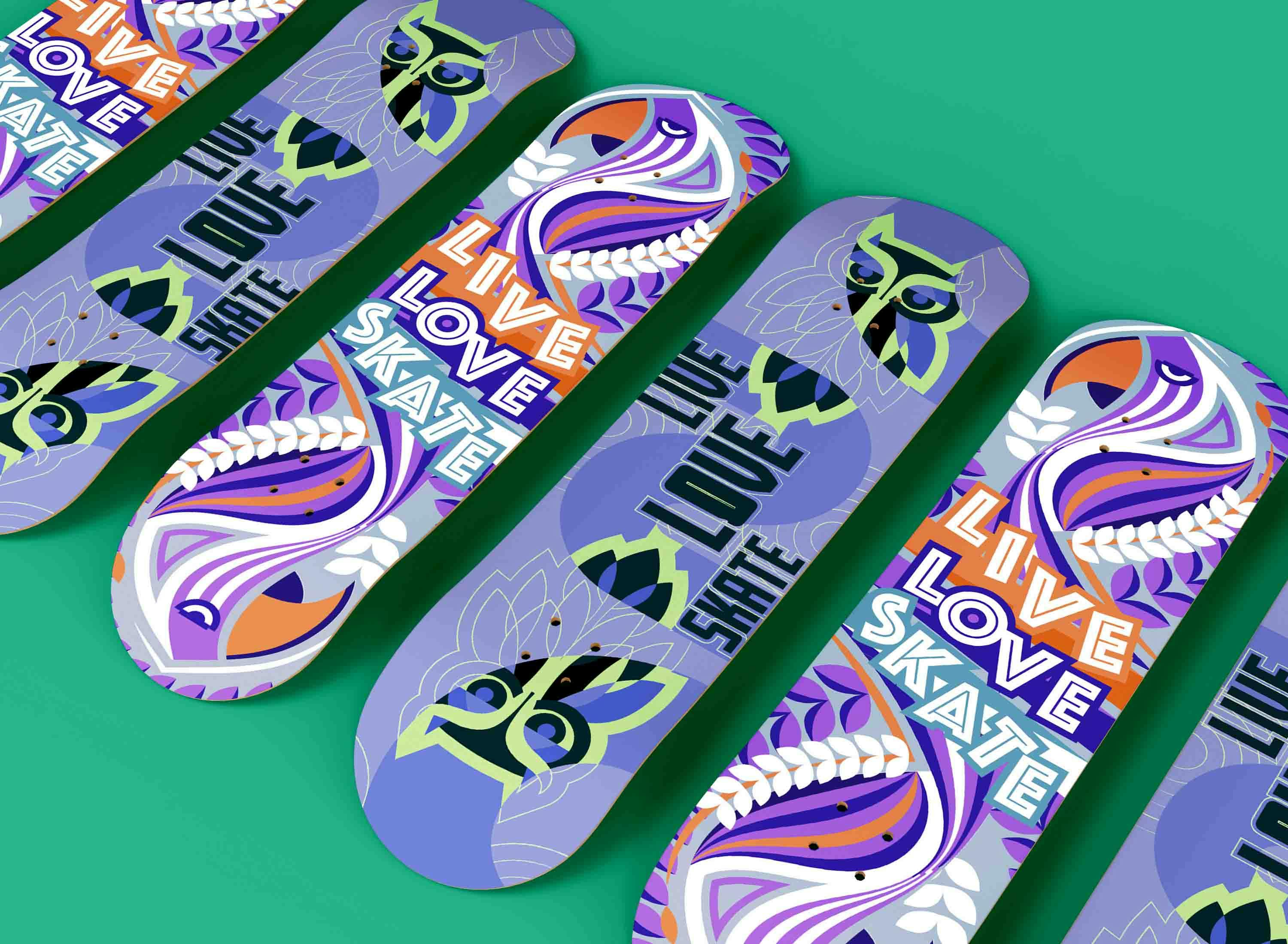 Custom Skateboard Designs